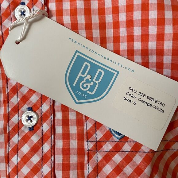 Pennington Bailes 3/4 sleeve shirt Size S - Picture 2 of 5
